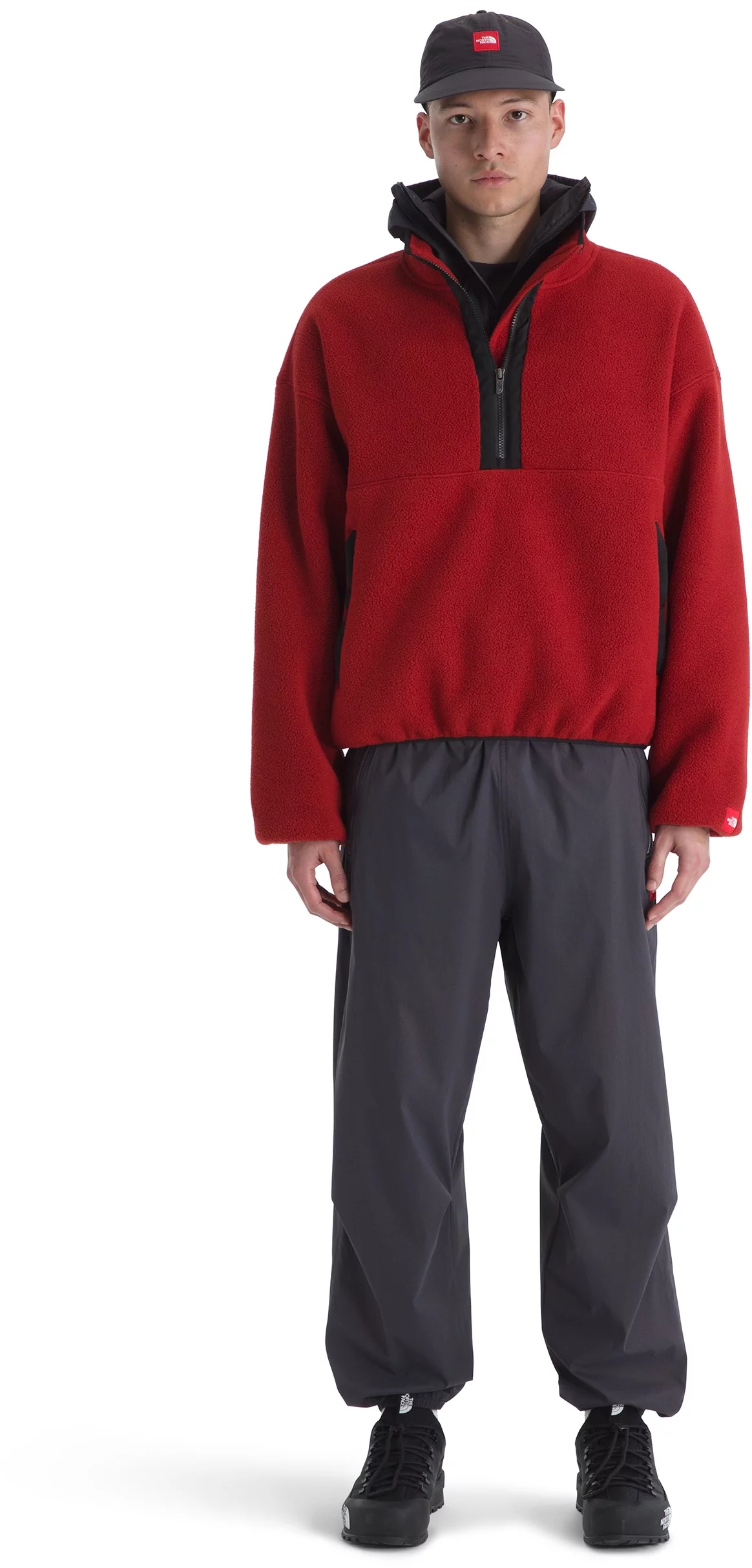 The North Face TNF Red Box 1/2 Zip - cardinal red | Tactics