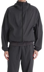 The North Face TNF Red Box Packable Hooded Wind Jacket - obsidian