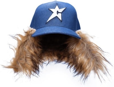 Carpet C-Star Fur Snapback Hat - dark denim | Tactics