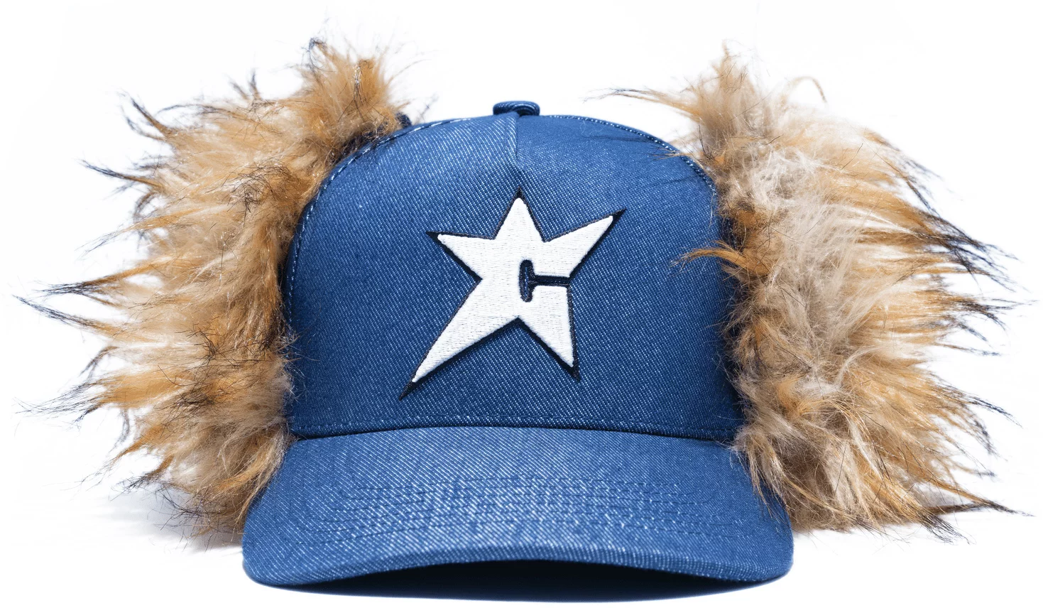 Carpet C-Star Fur Snapback Hat - dark denim | Tactics