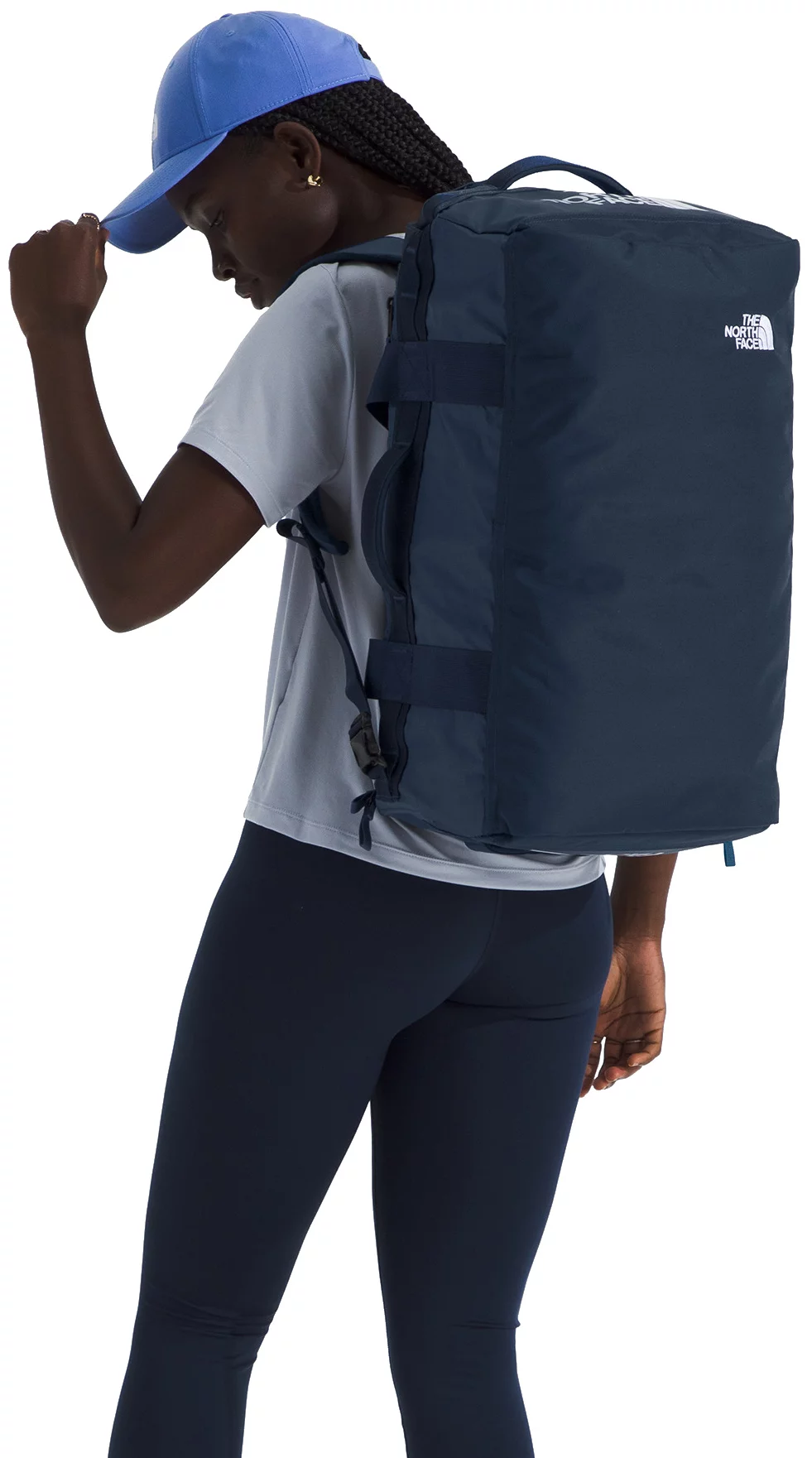 The North Face Base Camp Voyager 42L Duffle - shady blue/summit