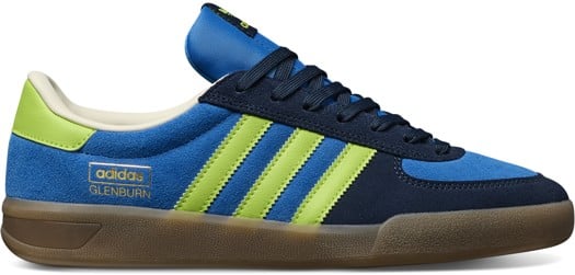 Adidas Glenburn Skate Shoes - bright royal/semi solar slime/collegiate navy - view large
