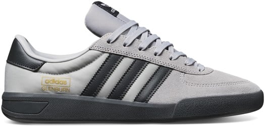 Adidas Glenburn Skate Shoes - grey two/carbon/bluebird - view large