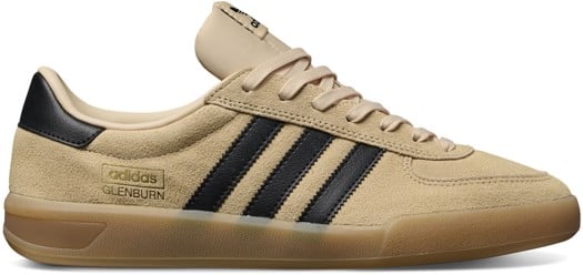 Adidas Glenburn Skate Shoes - sand strata/core black/gum4 - view large