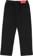 Carpet C-Star Button Fly Sweatpants - black - reverse