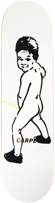 Carpet Kid Peeing 8.38 Skateboard Deck - white - view large