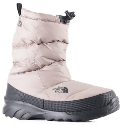 The North Face Nuptse Traction Bootie Boots - mushroom grey/tnf black - view large
