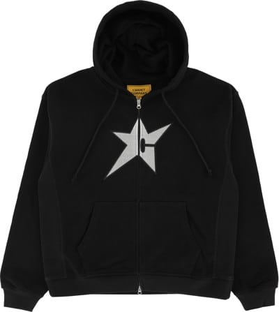 Carpet C-Star Zip Hoodie - black | Tactics