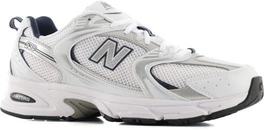 New Balance 530 Shoes - white/silver/navy - view large