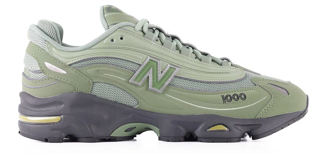 New Balance 1000 Shoes - utility green/oregano | Tactics
