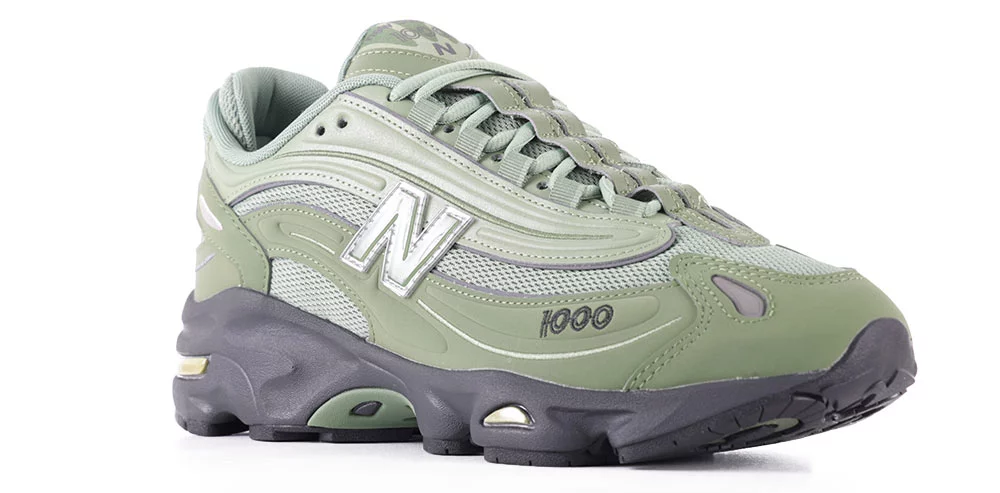 New Balance 1000 Shoes - utility green/oregano | Tactics