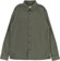Rhythm Classic Linen L/S Shirt - forest green
