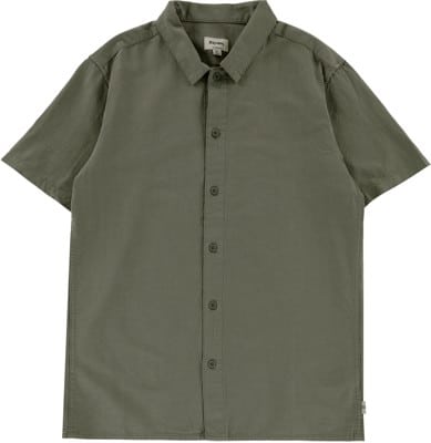 Rhythm Classic Linen S/S Shirt - forest green - view large