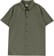 Rhythm Classic Linen S/S Shirt - forest green