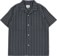 Rhythm Crux S/S Shirt - indigo stripe