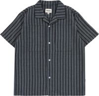 Rhythm Crux S/S Shirt - indigo stripe