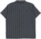Rhythm Crux S/S Shirt - indigo stripe - reverse