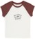 RVCA Roam Raglan T-Shirt - terra brown