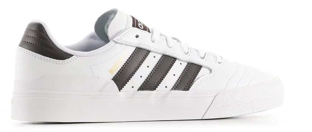 Adidas Busenitz Vulc II Skate Shoes - footwear white/aurora coffee
