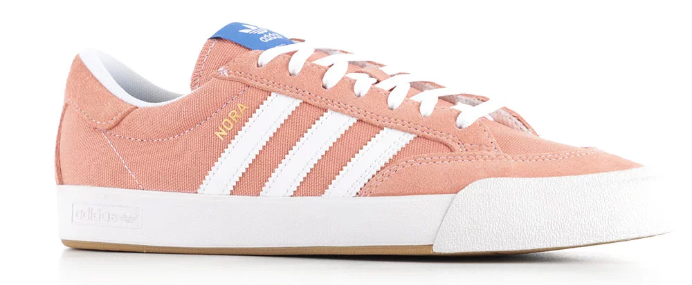 Adidas Nora Skate Shoes - wonder clay/footwear white/bluebird | Tactics