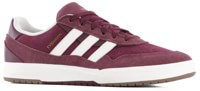 Adidas Tyshawn II Skate Shoes - maroon/chalk white/gold metallic