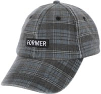 Former Legacy Rose Strapback Hat - washed blue