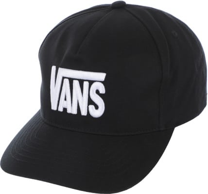 Vans Stretch Logo Snapback Hat - black - view large