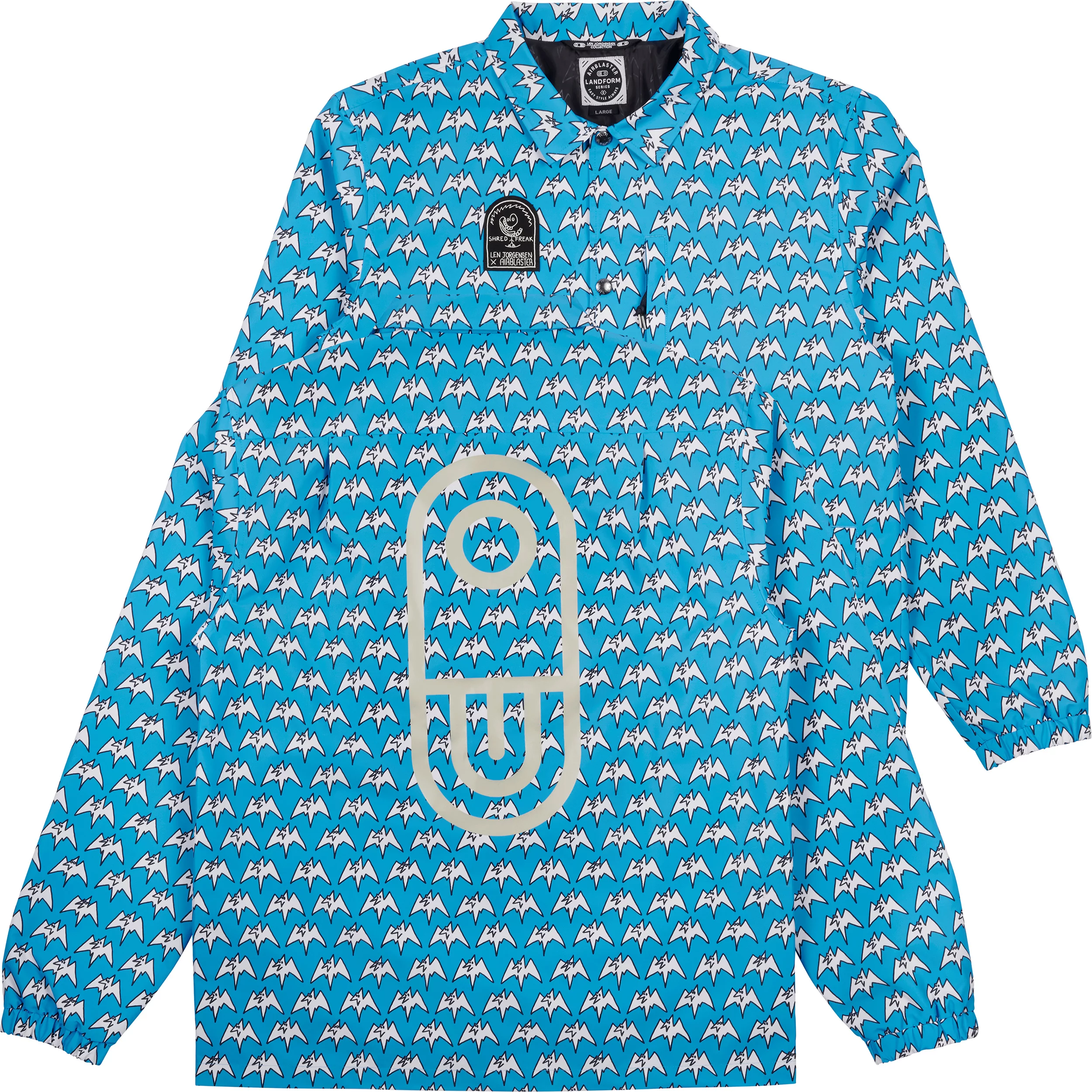 Airblaster Bruiser Coach Jacket - len sky terry | Tactics