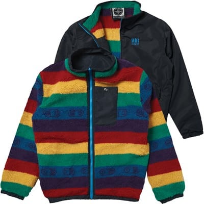 Airblaster Double Puff Reversible Jacket (Closeout) - black/rainbow - view large