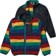 Airblaster Double Puff Reversible Jacket (Closeout) - black/rainbow
