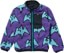 Airblaster Double Puff Reversible Jacket (Closeout) - black/terry purps - front