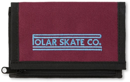 Polar Skate Co. Stretch Logo Wallet - wine - view large