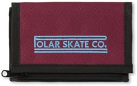 Polar Skate Co. Stretch Logo Wallet - wine