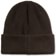 Polar Skate Co. Double Fold Merino Beanie - brown - reverse