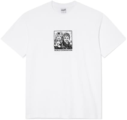 Polar Skate Co. World Domination T-Shirt - white - view large