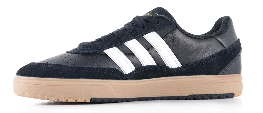 adidas gazelle silver green womens Adidas Tyshawn Jones II Low Mesa - Core Black - Gum main image 0