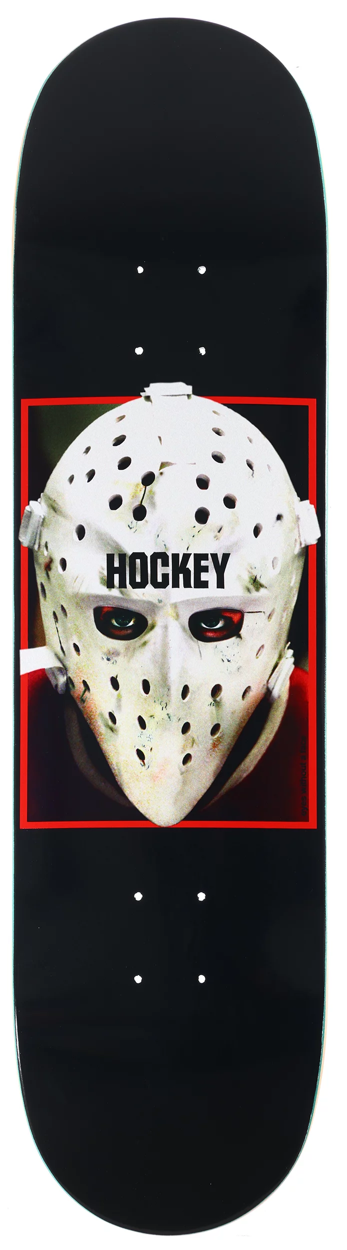 Hockey War On Ice 8.25 Skateboard Deck - black (shape 2) | Tactics
