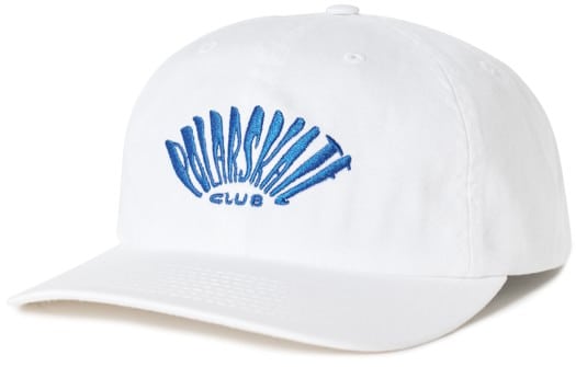 Polar Skate Co. Polar Skate Club Snapback Hat - white - view large
