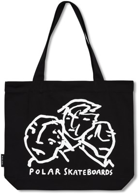 Polar Skate Co. Lunch Doodle Tote Bag - black - view large