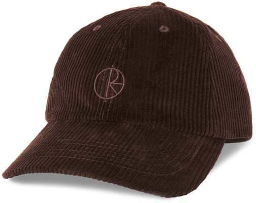 Polar Skate Co. Corduroy Strapback Hat - chocolate - view large