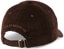 Polar Skate Co. Corduroy Strapback Hat - chocolate - reverse