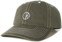 Polar Skate Co. Contrast Strapback Hat - olive