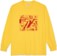 Polar Skate Co. Clubb Inc L/S T-Shirt - lemon