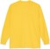 Polar Skate Co. Clubb Inc L/S T-Shirt - lemon - reverse