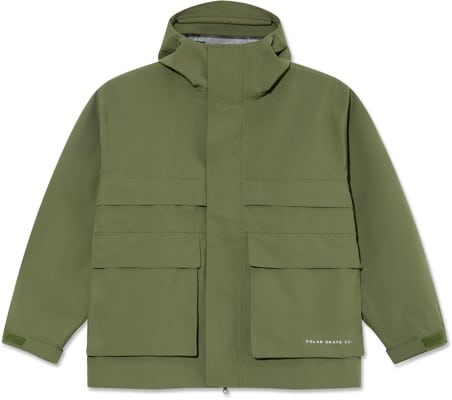 Polar Skate Co. Cargo Shell Jacket - moss green - view large