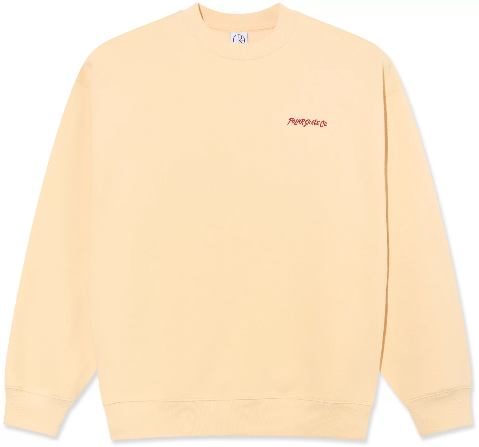 Polar Skate Co. Dave Crew Sweatshirt - oatmeal | Tactics