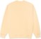 Polar Skate Co. Dave Crew Sweatshirt - oatmeal - reverse