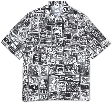 Polar Skate Co. Classified S/S Shirt - black/white - view large