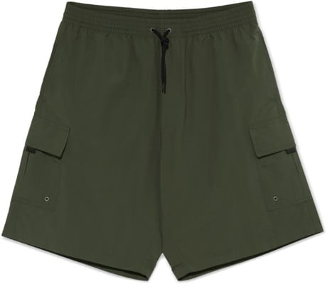 Polar Skate Co. Utility Swim Boardshorts - dark olive - view large