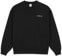 Polar Skate Co. Surf Logo Crew Sweatshirt - black